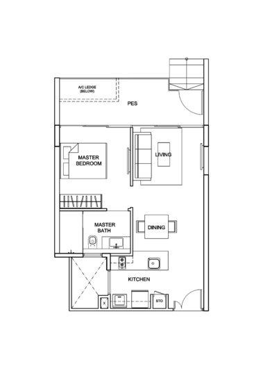 Uber 388 - Floor Plan