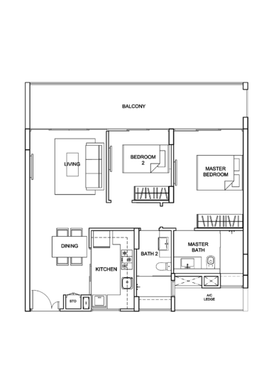 Uber 388 - Floor Plan