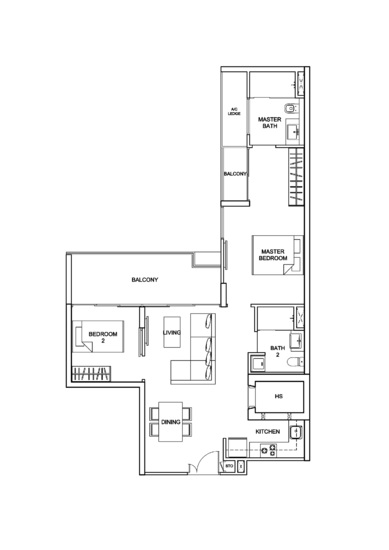 Uber 388 - Floor Plan