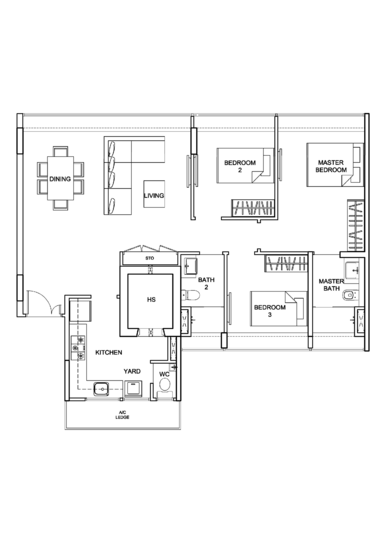 Uber 388 - Floor Plan