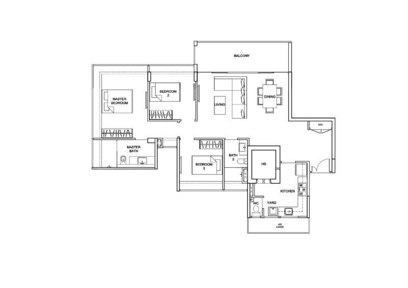 Uber 388, 388 Upper East Coast Road, 3 Bedrooms, 1,389 sqft, Condominium For Sale, by Samuel Ong, 500151634 - PropertyGuru.com.sg