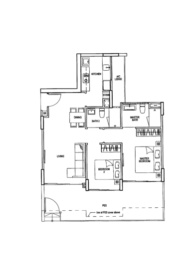 Riverparc Residence - Floor Plan