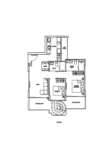 Riverparc Residence - Floor Plan