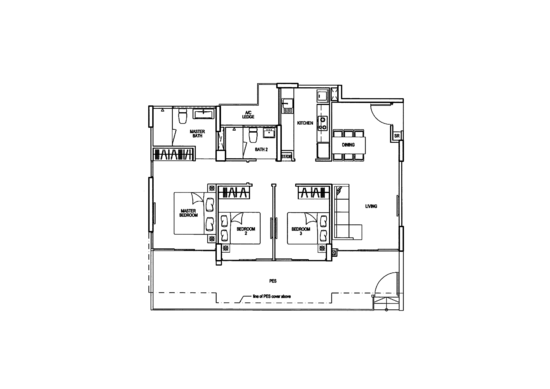 Riverparc Residence - Floor Plan