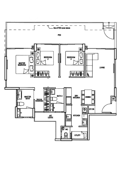 Riverparc Residence - Floor Plan
