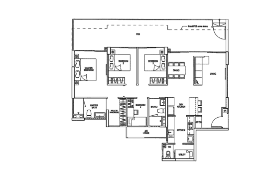 Riverparc Residence - Floor Plan