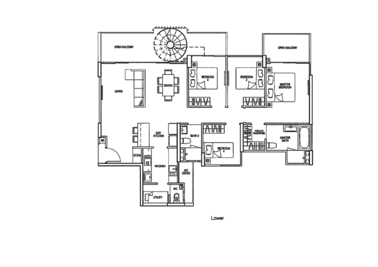 Riverparc Residence - Floor Plan