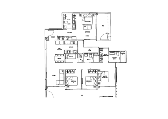 Riverparc Residence - Floor Plan