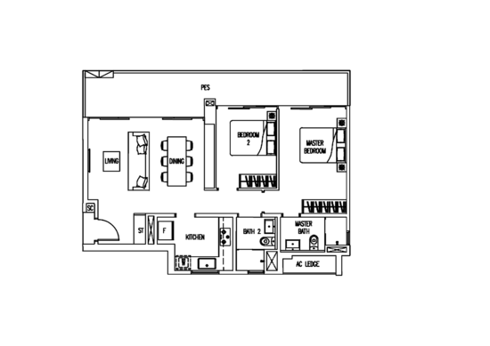 Boathouse Residences - Floor Plan