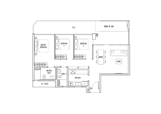 Boathouse Residences - Floor Plan
