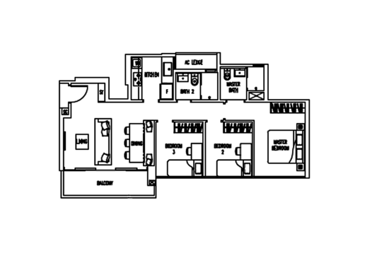 Boathouse Residences - Floor Plan
