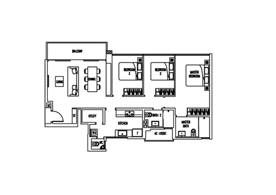 Boathouse Residences - Floor Plan