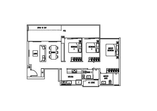 Boathouse Residences - Floor Plan