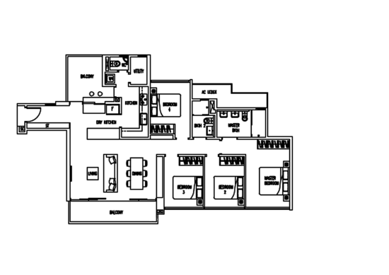 Boathouse Residences - Floor Plan