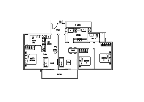 Boathouse Residences - Floor Plan