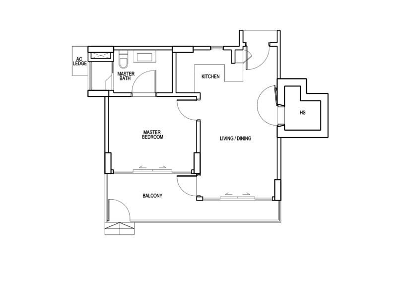 Euhabitat, 216 Jalan Eunos, 1 Bedroom, 613 sqft, Condominium For Rent, by Wiewien Wongso, 500218501 - PropertyGuru.com.sg
