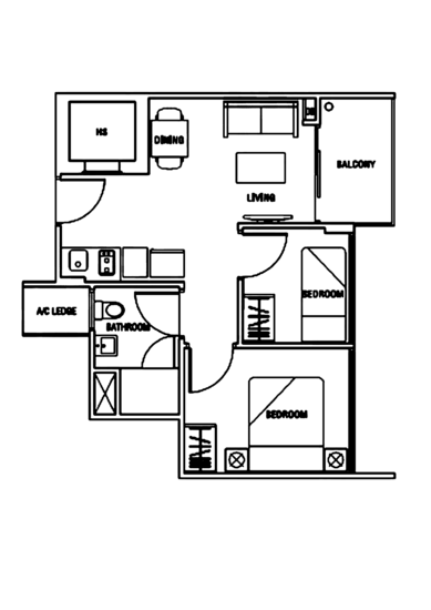 Melosa - Floor Plan