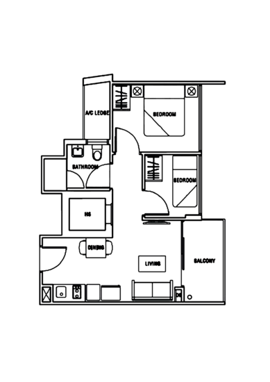 Melosa - Floor Plan