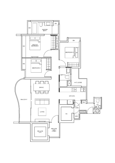 The Meyerise - Floor Plan