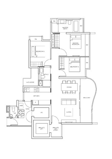 The Meyerise - Floor Plan