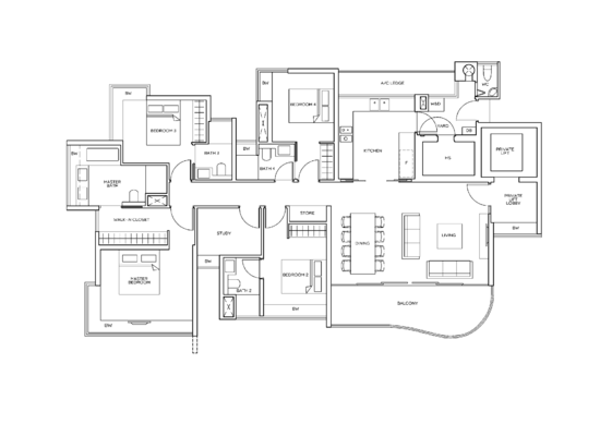 The Meyerise - Floor Plan