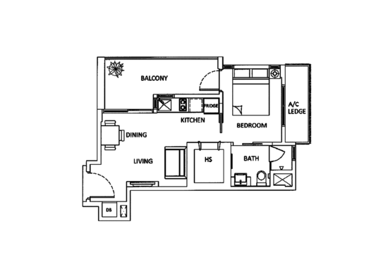 The Urbanite - Floor Plan