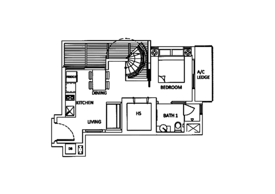 The Urbanite - Floor Plan