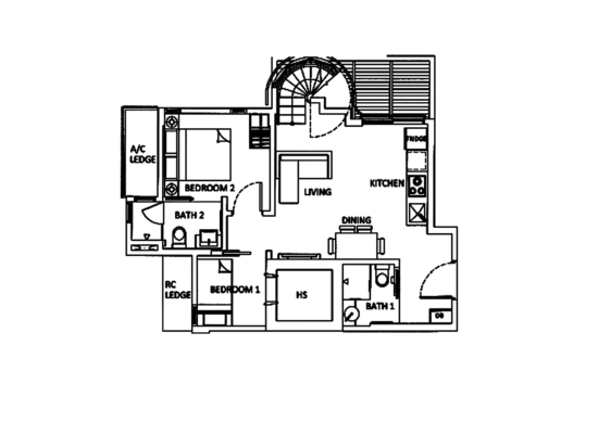 The Urbanite - Floor Plan