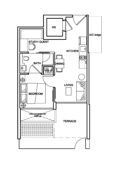 Centra Loft - Floor Plan