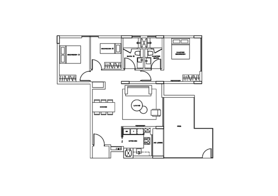 Bliss@Kovan - Floor Plan