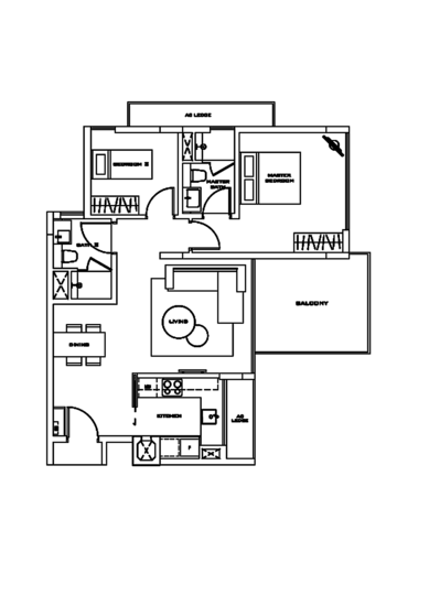 Bliss@Kovan - Floor Plan
