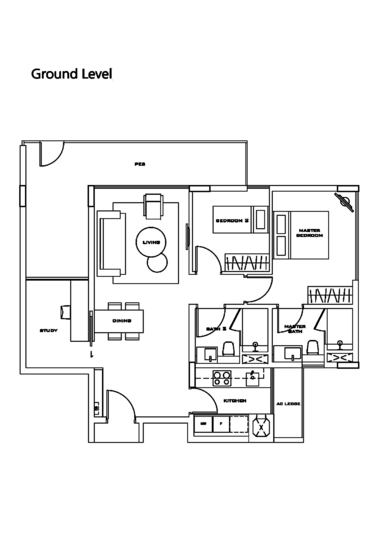 Bliss@Kovan - Floor Plan