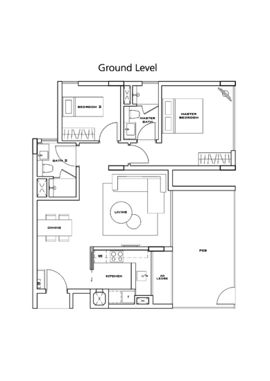 Bliss@Kovan - Floor Plan