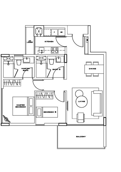 Bliss@Kovan - Floor Plan