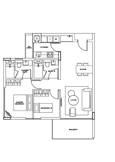 Bliss@Kovan - Floor Plan