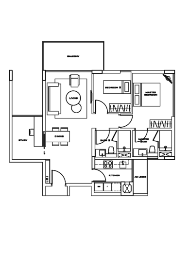 Bliss@Kovan - Floor Plan