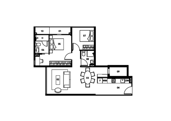 Hijauan - Floor Plan