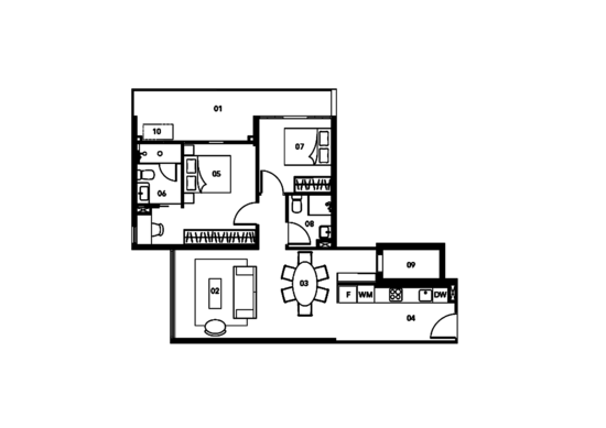Hijauan - Floor Plan