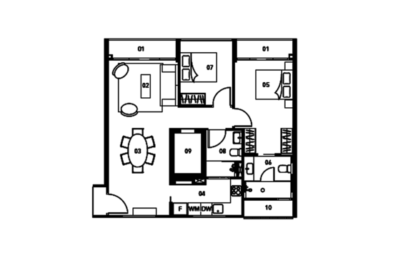 Hijauan - Floor Plan
