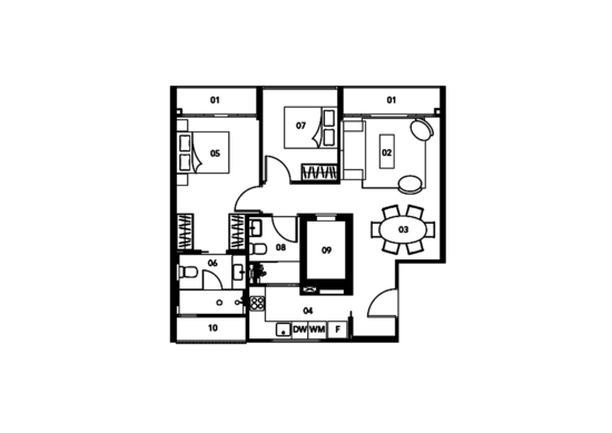 Hijauan - Floor Plan