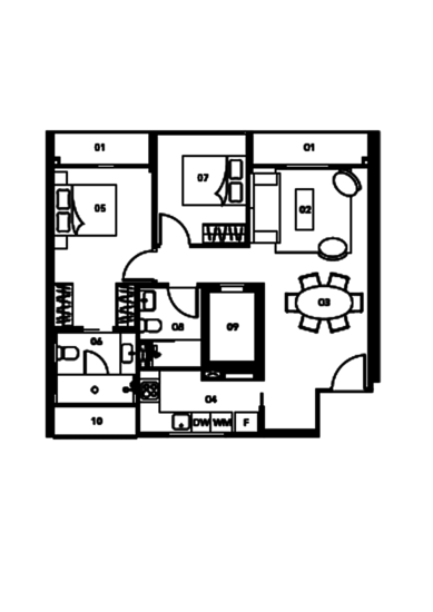 Hijauan - Floor Plan