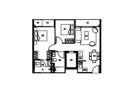 Hijauan - Floor Plan