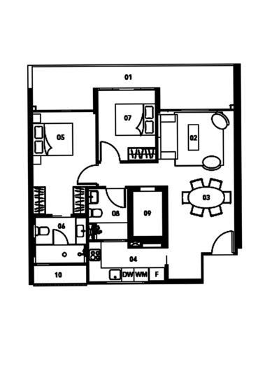 Hijauan - Floor Plan