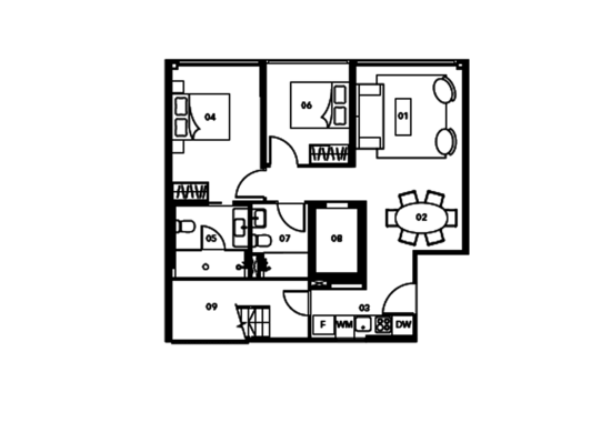 Hijauan - Floor Plan