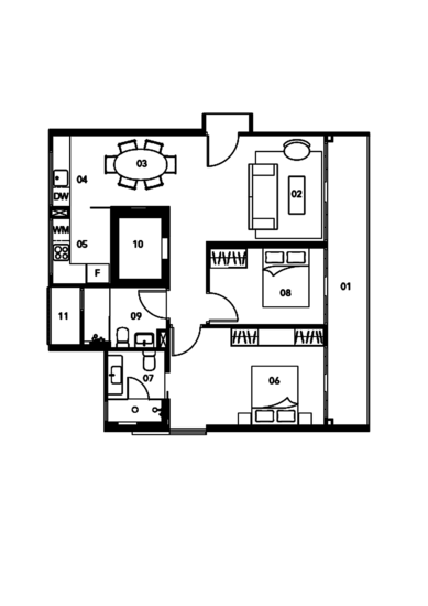 Hijauan - Floor Plan