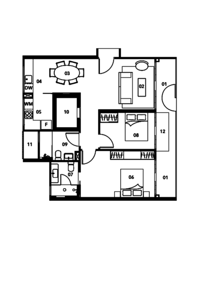 Hijauan - Floor Plan