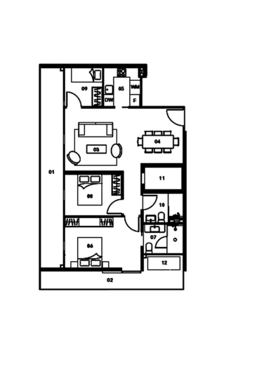 Hijauan - Floor Plan