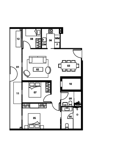 Hijauan - Floor Plan