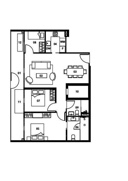 Hijauan, 63 Cavenagh Road, Orchard / River Valley, 3 Bedrooms, 1,141 sqft, Condominium For Sale, by Cassie Ang, 500265569 - PropertyGuru.com.sg