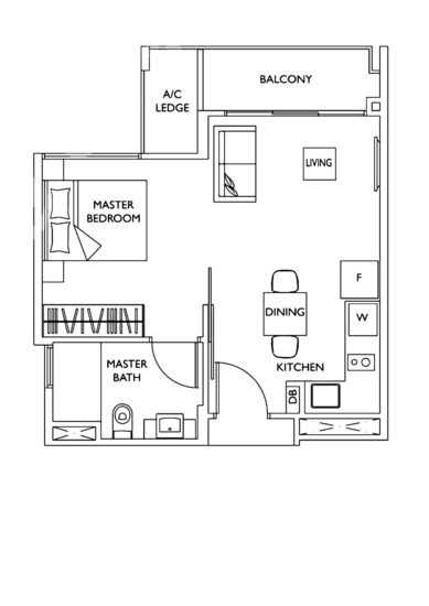 The Luxurie - Floor Plan